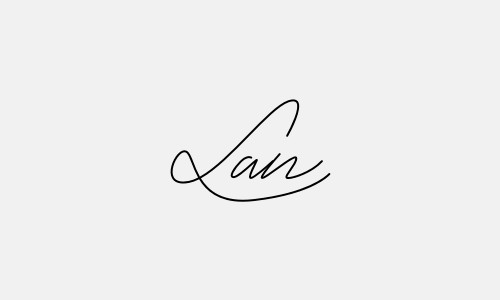 Kiểu chữ ký tên Lan đẹp nhất