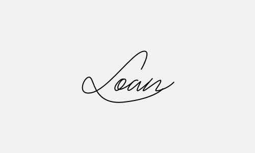 Kiểu chữ ký tên Loan đẹp nhất