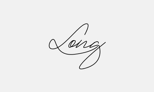 Kiểu chữ ký tên Long đẹp nhất