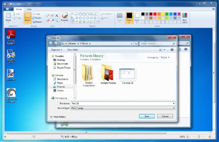 Chụp màn hình máy tính Windows 7
