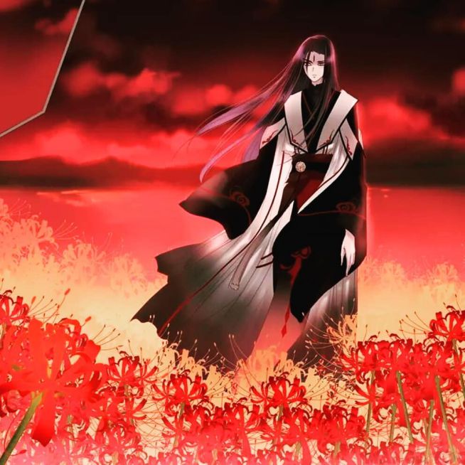 Hình ảnh anime buồn hoa bỉ ngạn