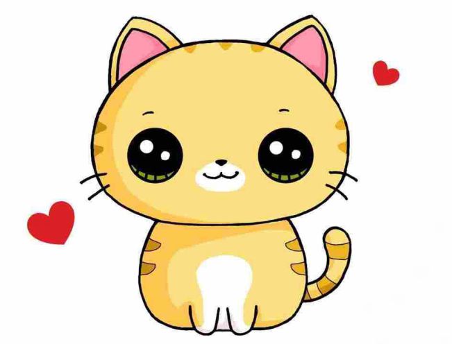 Top những bức Ảnh mèo chibi siêu cute - Hình số 5